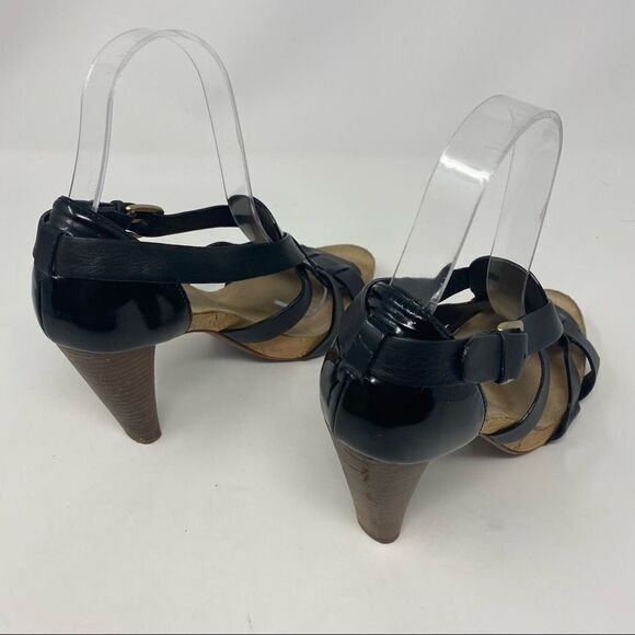 Cole Haan Black Leather Heels- Size 7.5 - Picture 11 of 13